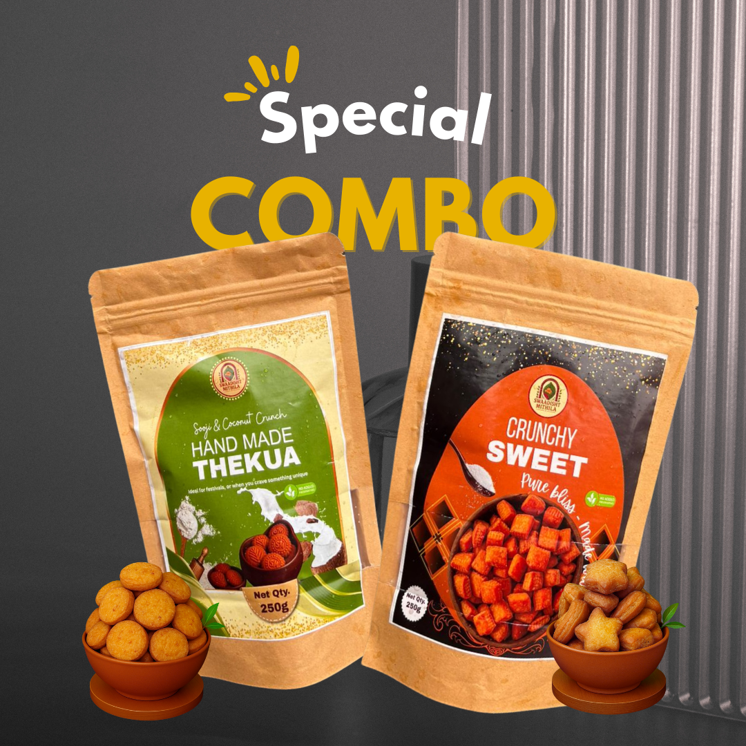 Crunch Lover’s Bihar Duo – Sooji & Coconut Crunch + Crunchy Sweet - (250g x 2)