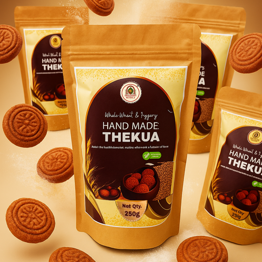 Whole Wheat & Jaggery Thekua – Swaadisht Mithila - 250g