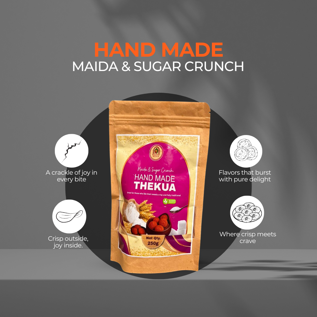 Maida & Sugar Crunch Thekua – Swaadisht Mithila - 250g